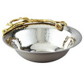 Golden Vine Collection Hammered Bowl